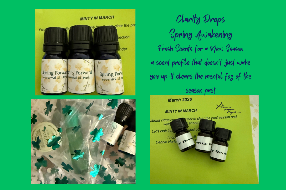 Minty in March Scent of the Month Essential Oil Club