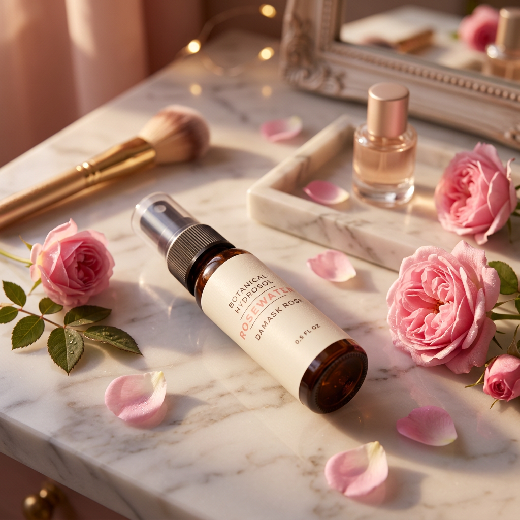 Rosewater Hydrosol Spray | Damask Rose