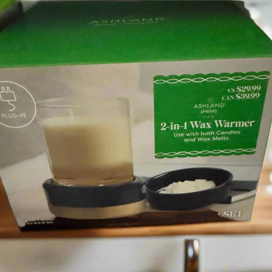 Ashland  2-in-1 Wax Warmer box on a table