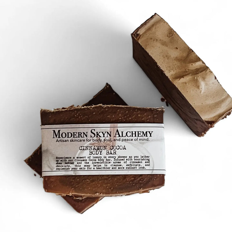 Cinnamon Cocoa Body Bar Artisan Soap