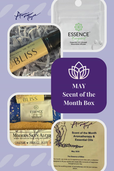collection of aromatherapy products