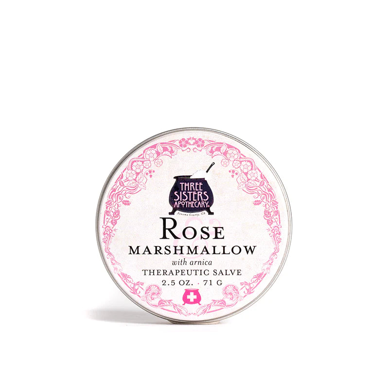 Rose Marshmallow with Helichrysum Soothing Salve 2.5oz