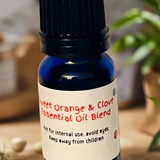 Sweet Orange & Clove Fall Seasonal Essential Oil Blend 