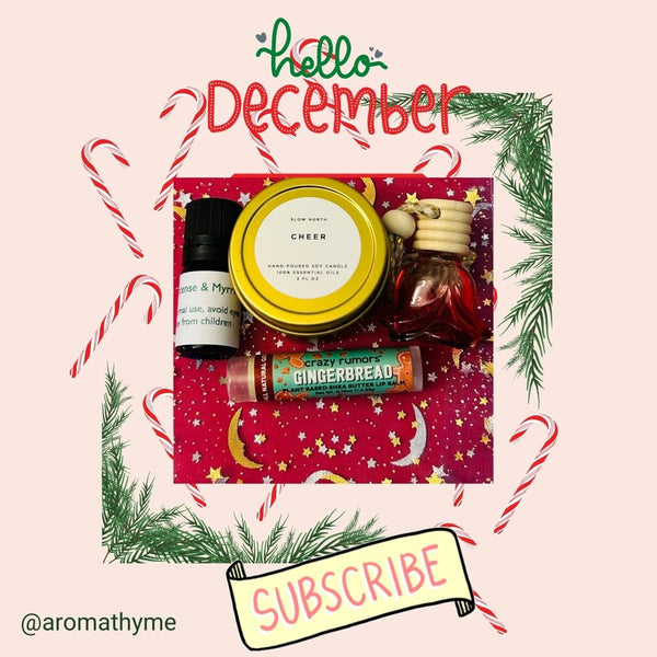 Scent of the Month Aromatherapy Essential Oil Subscription Box