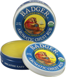 Badger Aromatic Chest Rub Eucalyptus & Mint